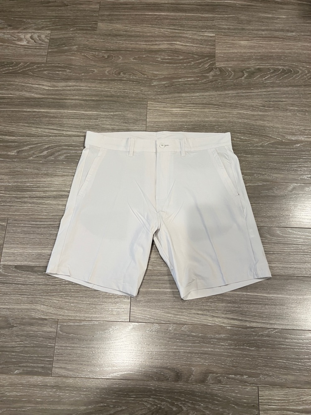 burnside White Performance Shorts